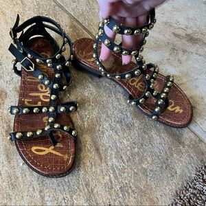 Sam Edelman Gold Ball Gladiators